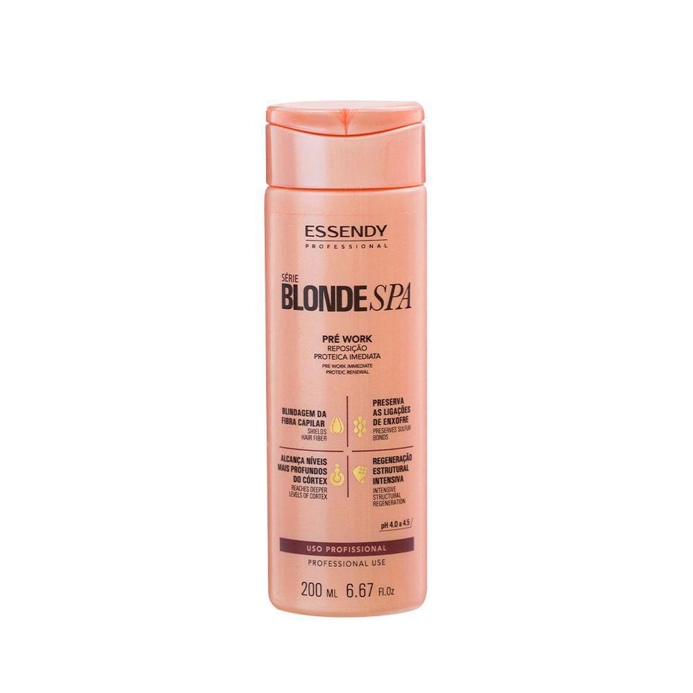 Pre Work Blonde Spa 200Ml - Essendy