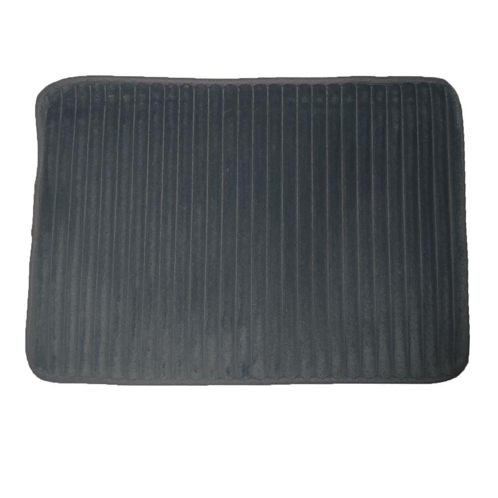 Tapete 50x70 Cinza Escuro Corttex Relax