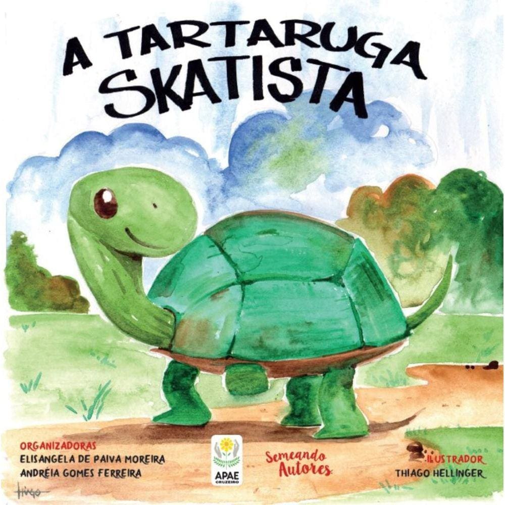 A tartaruga skatista