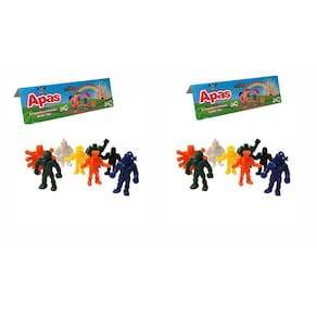 Apas 2x Pacote Bonecos Monstrinhos 20 Peças Lacrado