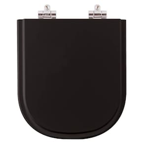 Tampa Vaso Sanitário Com Amortecedor Preto Para Bacia Fiori