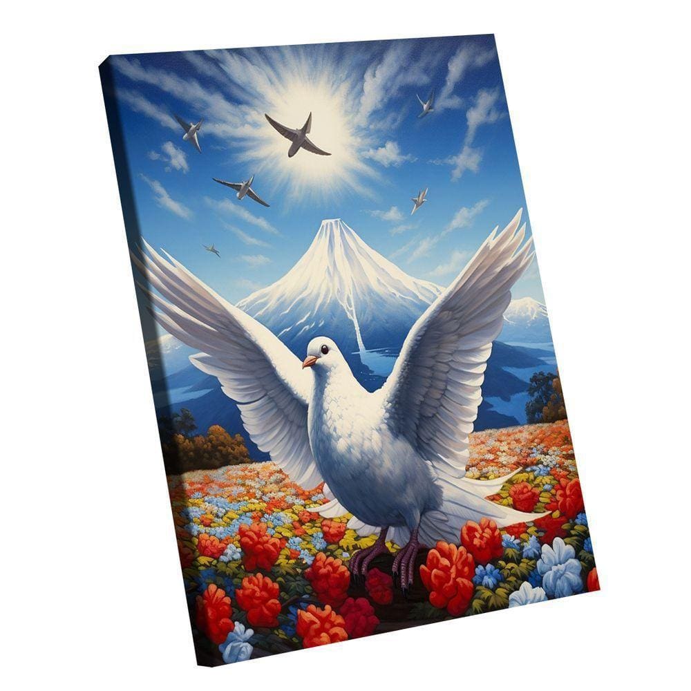 Quadro Pomba Da Paz -- Br Artes