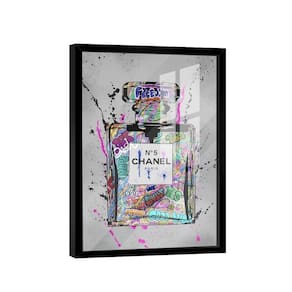 Quadro Chanel Grafite -- Br Artes
