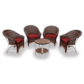 Conjunto De Poltronas Alumínio 4 Poltronas + 1 Mesa Centro
