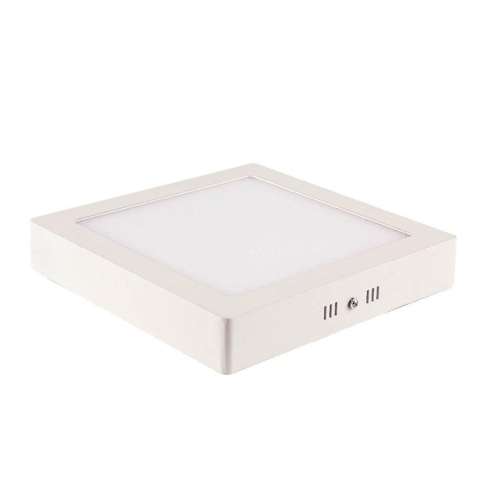 Painel De Led Quadrado Sobrepor 18w Bivolt Blumenau 4100k Luz Neutra