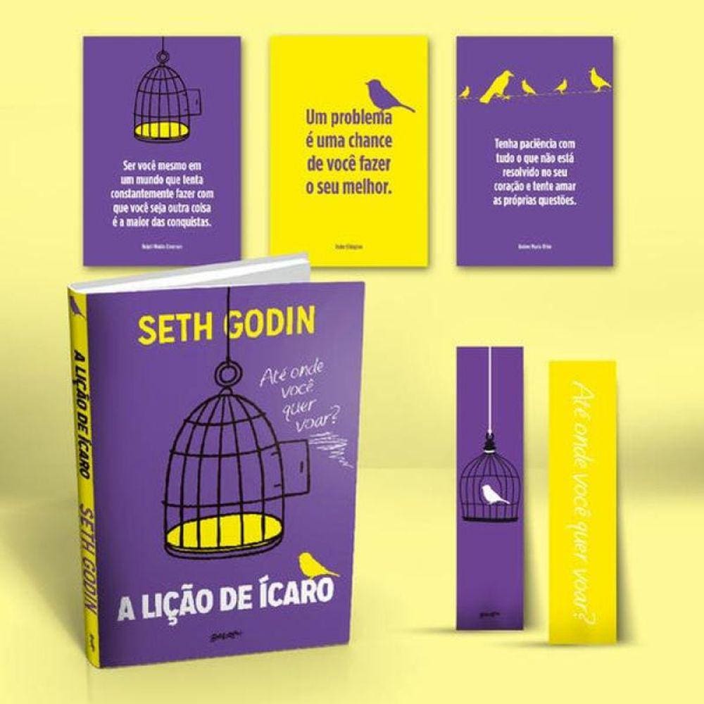 A Lição De Ícaro (Acompanha Brindes!)