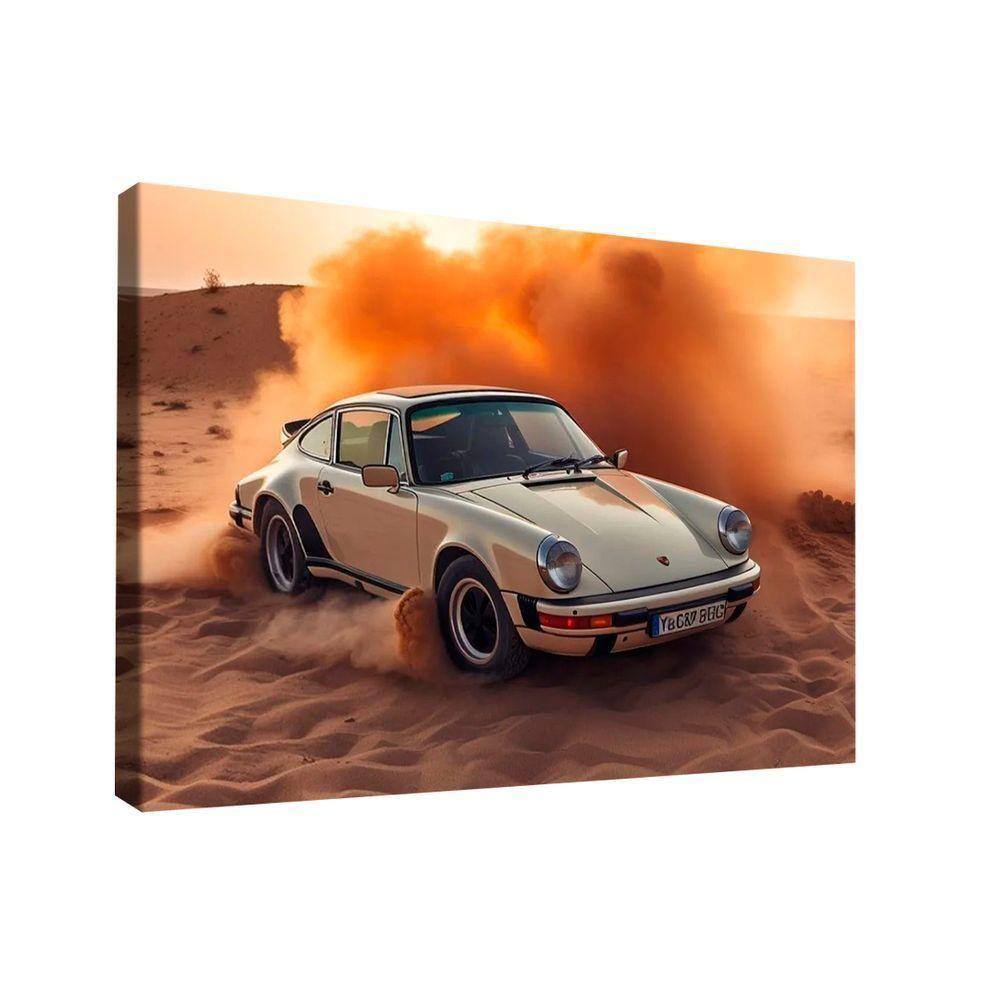 Quadro Porsche 911 No Deserto Br Artes