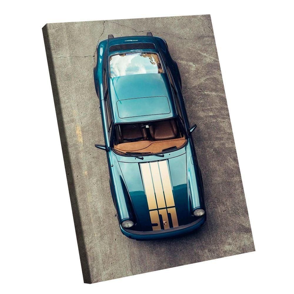 Quadro Porsche 911 Listras Br Artes