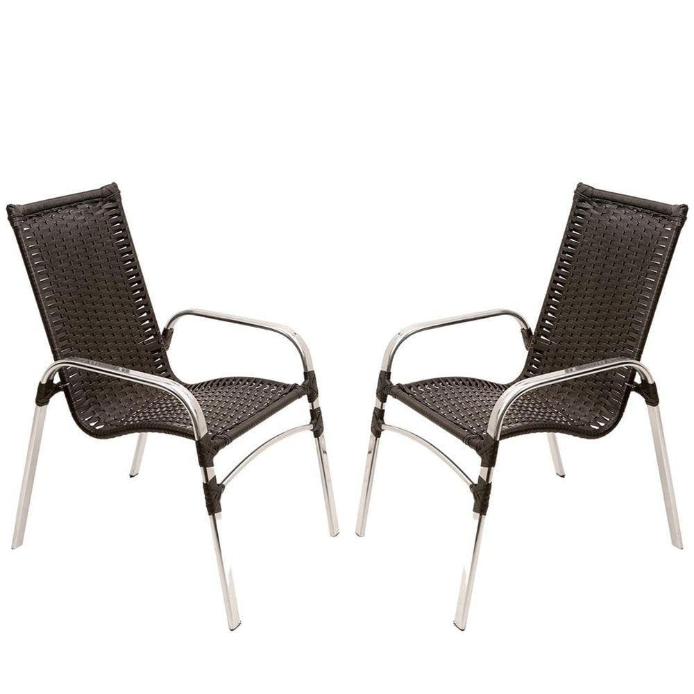 2 Cadeiras Emily Preta