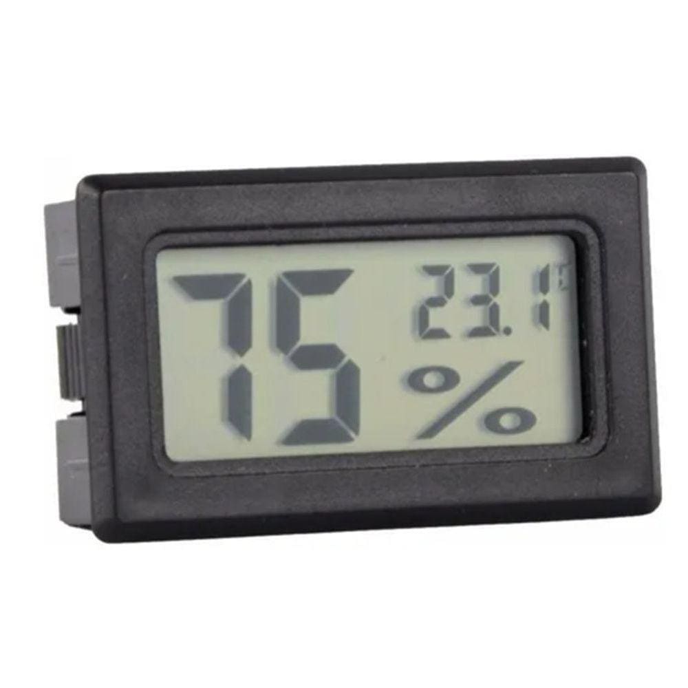 Higrômetro Medidor Temperatura E Umidade Alongamento Cílios