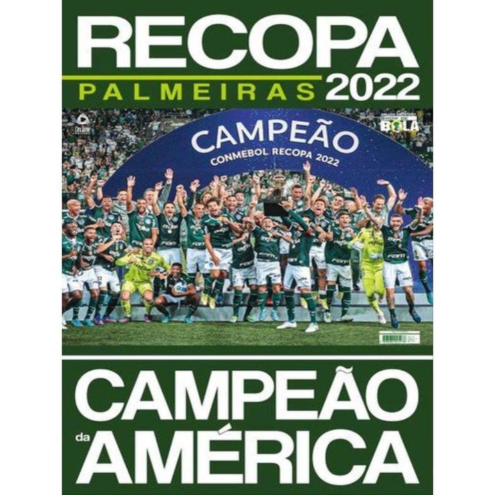 Show De Bola Magazine Super Pôster - Palmeiras Campeão Da Recopa 2022