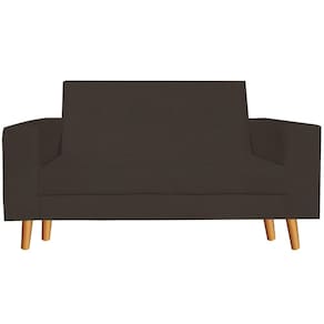 Namoradeira Decorativa Turquia Suede Marrom
