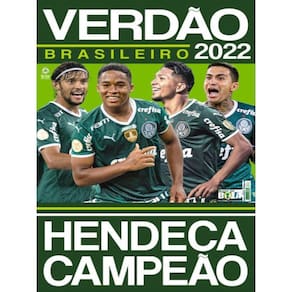 Show De Bola Magazine Super Pôster - Palmeiras Campeão Brasileiro 2022