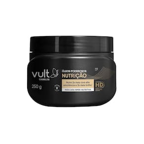 Vult Cabelos Óleos Poderosos Nutrição Hiper-Nutritiva - Máscara Capilar 250g