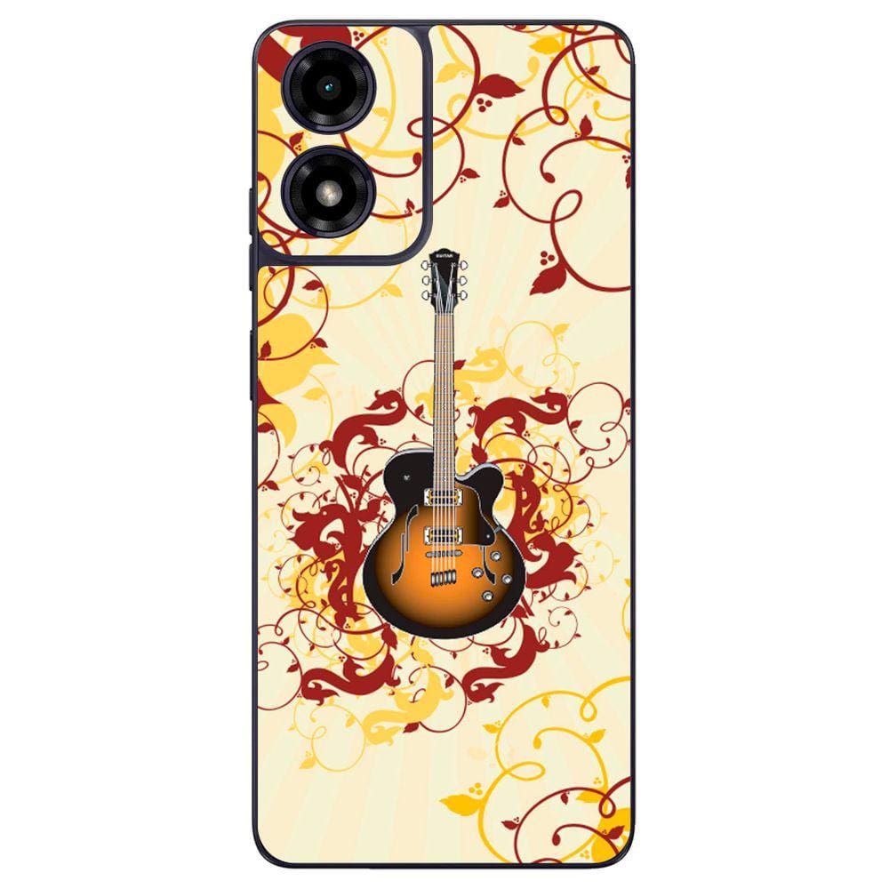 Capa Adesivo Skin373 Verso Para Motorola Moto G04