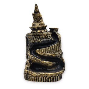 Incensário Cascata Deusa Hindu Kuan Yin - 13cm