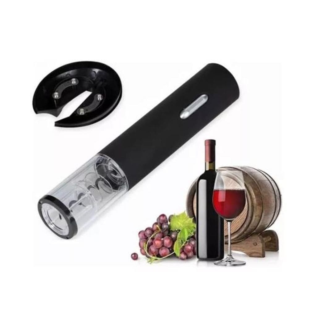 Abridor Vinho Automático Elétrico. Ideal Jantares E Eventos.