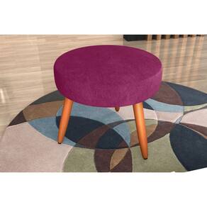 Puff Decorativo Dallas Turkey Marsala F445 - Matrix