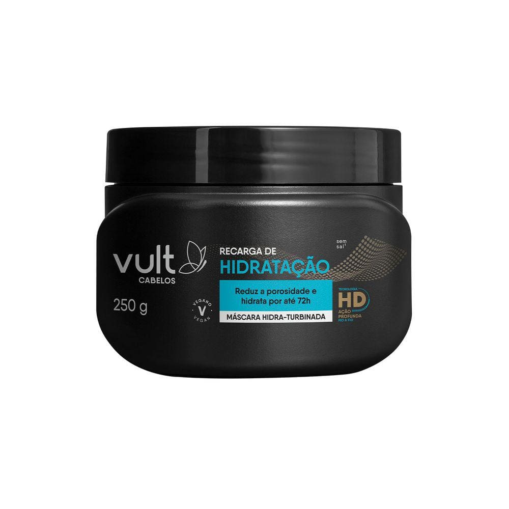 Vult Cabelos Recarga de Hidratação - Máscara Capilar 250g