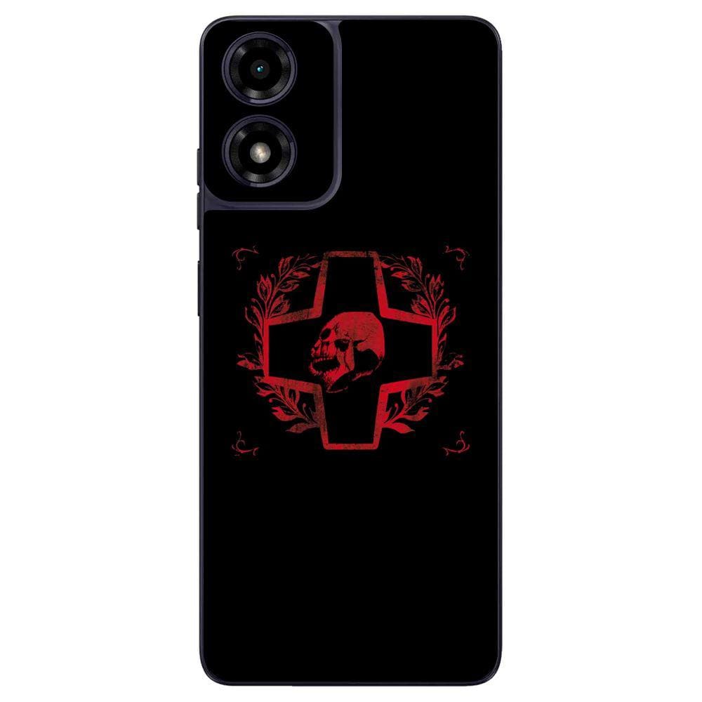 Capa Adesivo Skin023 Verso Para Motorola Moto G24