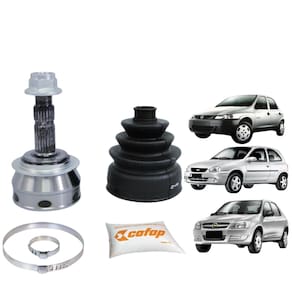 01 Junta Homocinetica Fixa Dianteira Cofap GM Corsa 2011 Motor 1.0