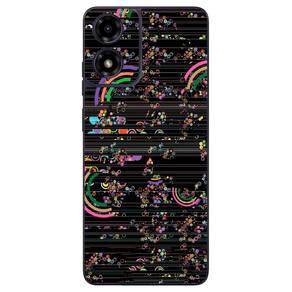Capa Adesivo Skin006 Verso Para Motorola Moto G04