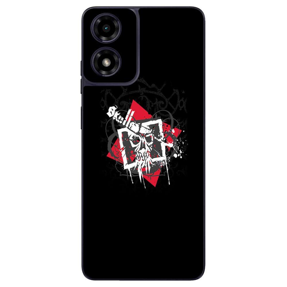 Capa Adesivo Skin015 Verso Para Motorola Moto G04