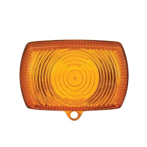 Lente Pisca Laranja Moto XLR 125 Tornado Bros Sem Parafuso