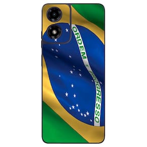Capa Adesivo Skin628 Verso Para Motorola Moto G04