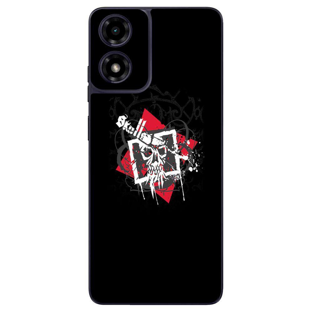 Capa Adesivo Skin015 Verso Para Motorola Moto G24