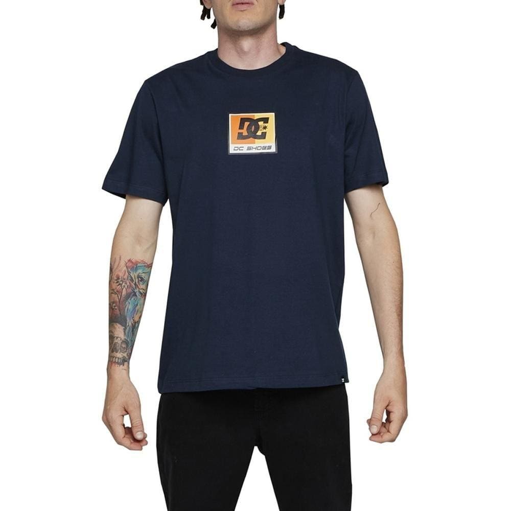 Camiseta DC Shoes Racer WT24 Masculina Marinho
