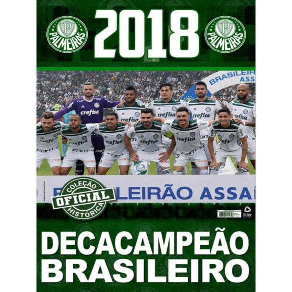 Coleção Oficial Histórica Palmeiras Edição 22 - Pôster Brasileiro 2018