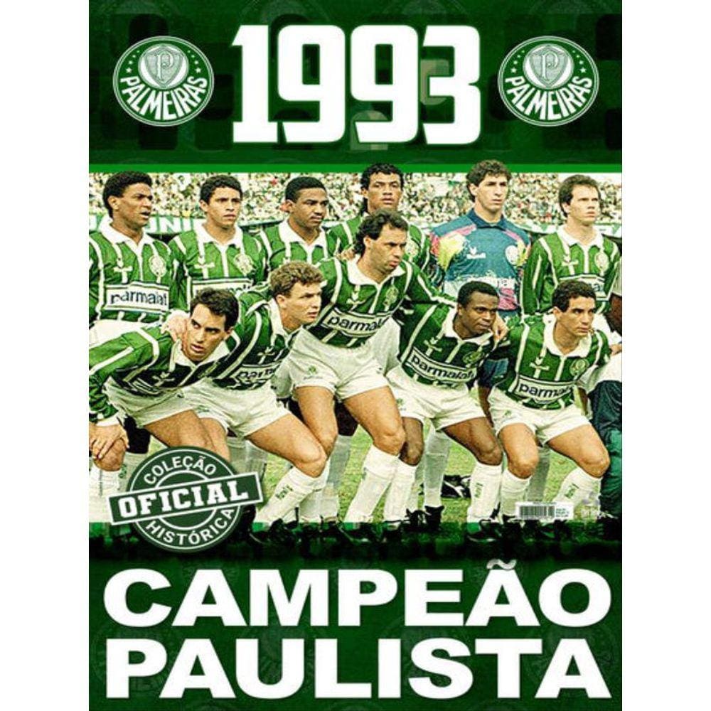 Coleção Oficial Histórica Palmeiras Edição 11 - Pôster Paulista 1993