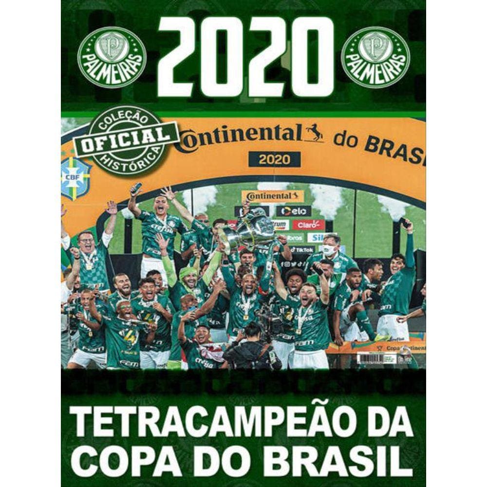 Coleção Oficial Histórica Palmeiras Edição 24 - Pôster Copa Do Brasil 2020