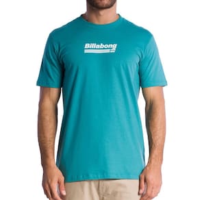 Camiseta Billabong Walled Unit SM24 Masculina Petróleo