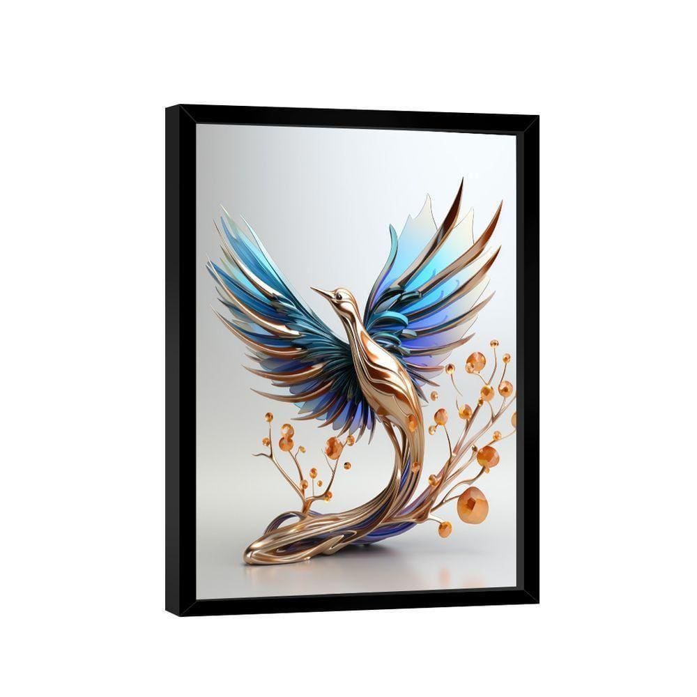 Quadro Ave De Aço -- Br Artes