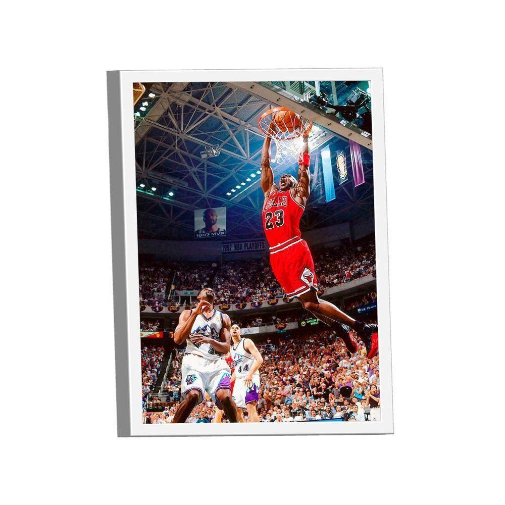 Quadro Michael Jordan -- Br Artes