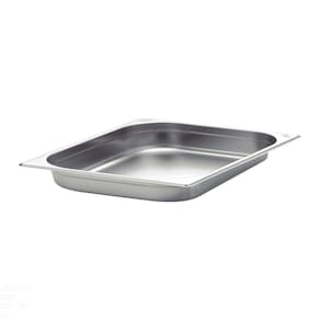 Cuba Tramontina Gn 1/2 Em Aço Inox Sem Alças Profundidade 20 Mm - Aço 304 Tramontina
