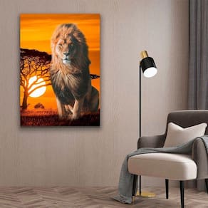 Quadro Lion Summer -- Br Artes