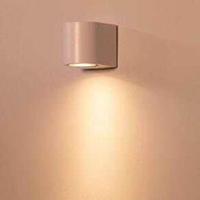 Arandela Dots l7,2cm c9,5cm a8cm 1xgu10 Mr16 Max 10w Ip65 Branco