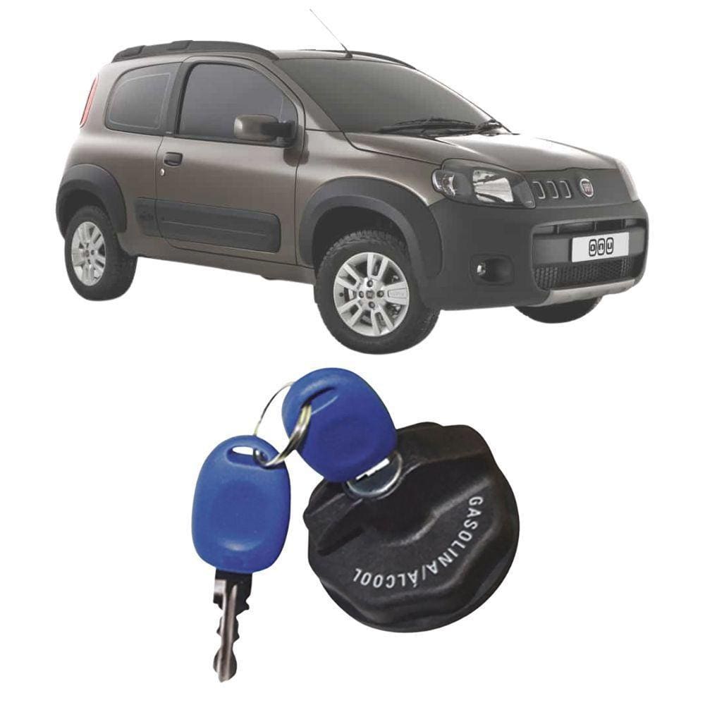 Tampa Bocal Tanque Gasolina Valvulada C/ Chave Uno Após 2014