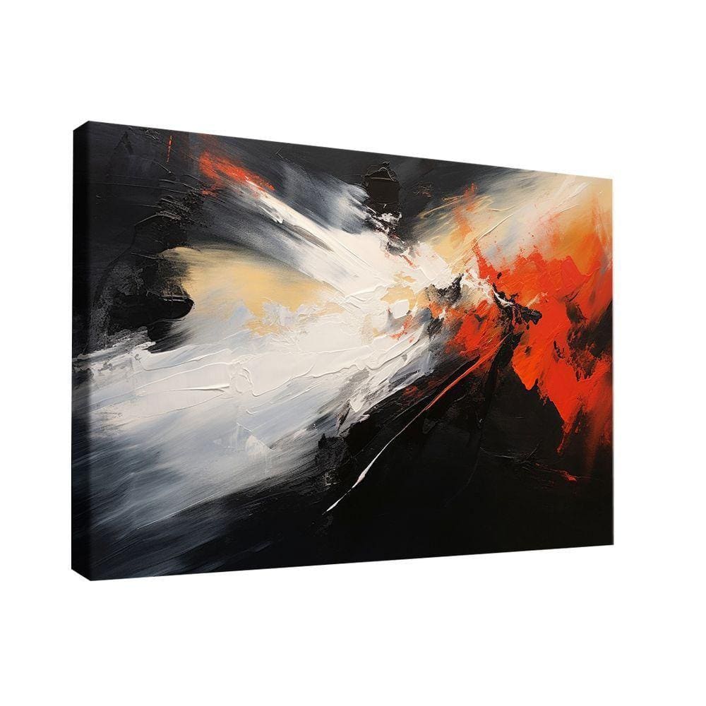 Quadro Abstrato Tinta Textura -- Br Artes