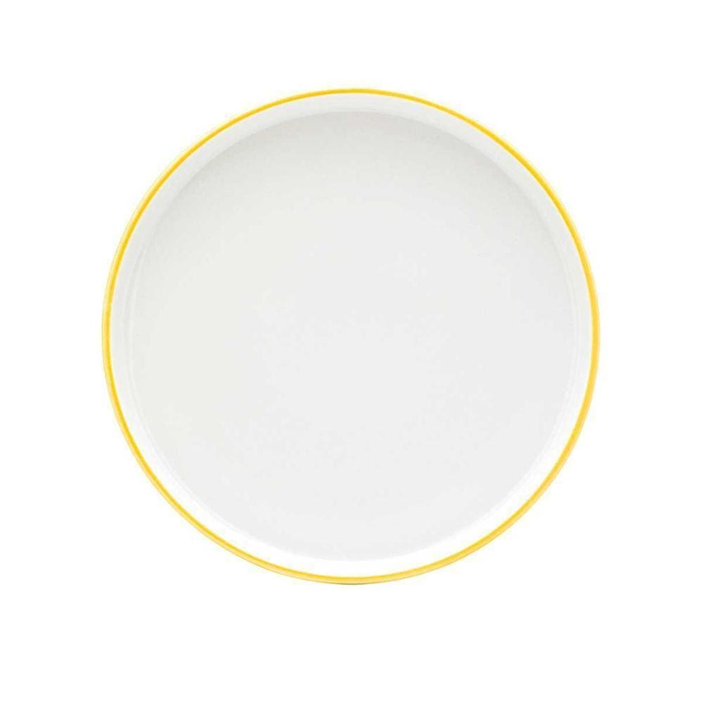 Jogo De 4 Pratos Salada 22,5 Cm Empilhável Elo Abacaxi