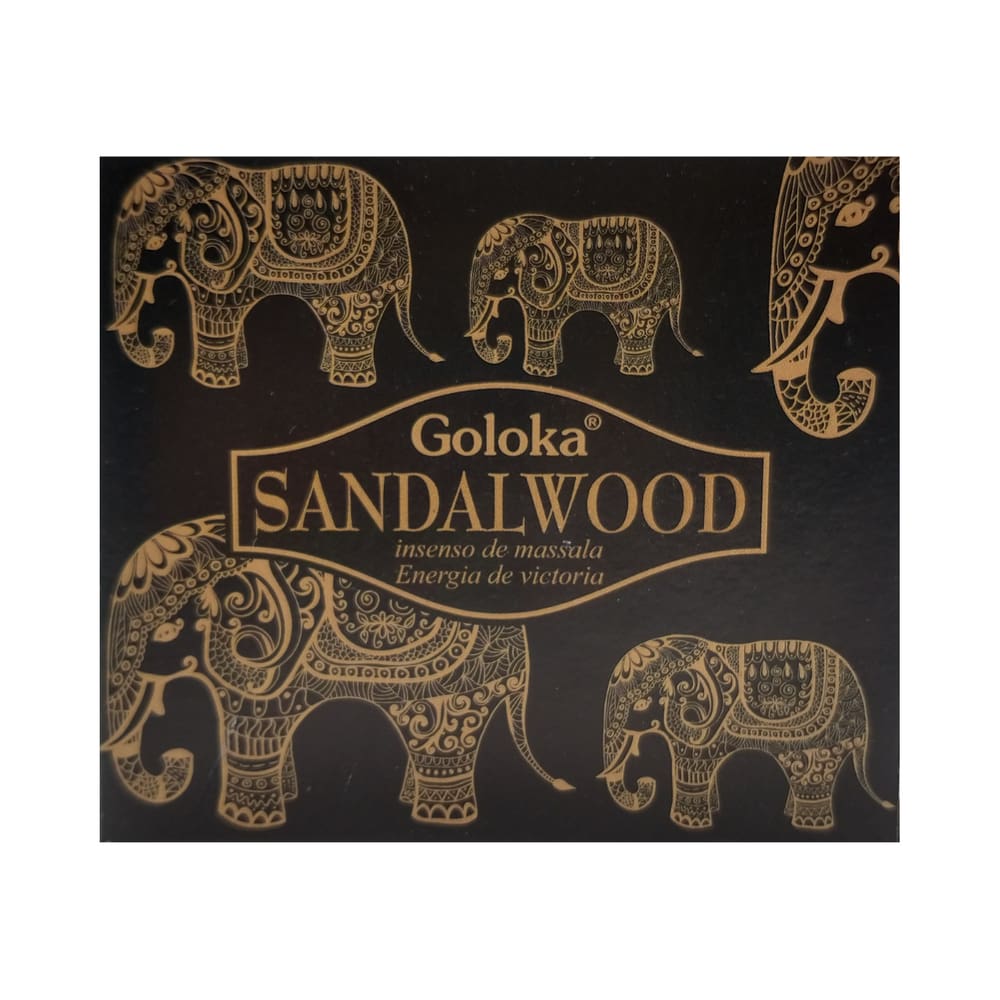 Incenso Cone Cascata com Fragrância Sandalwood