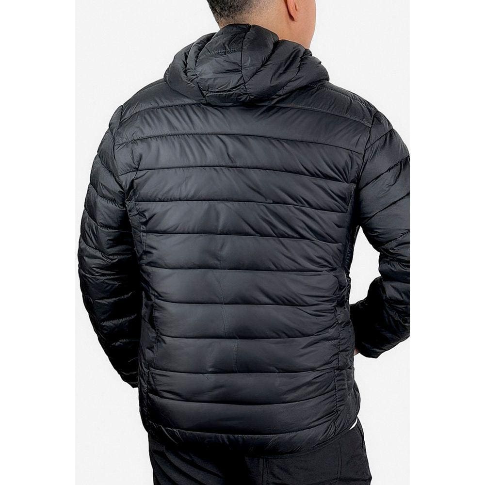 Jaqueta Bobojaco Puffer Acolchoada Impermeável Masculina Capuz
