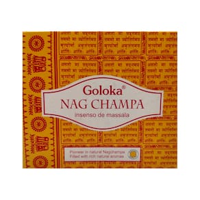 incenso cone cascata com fragrâncias Nag Champa