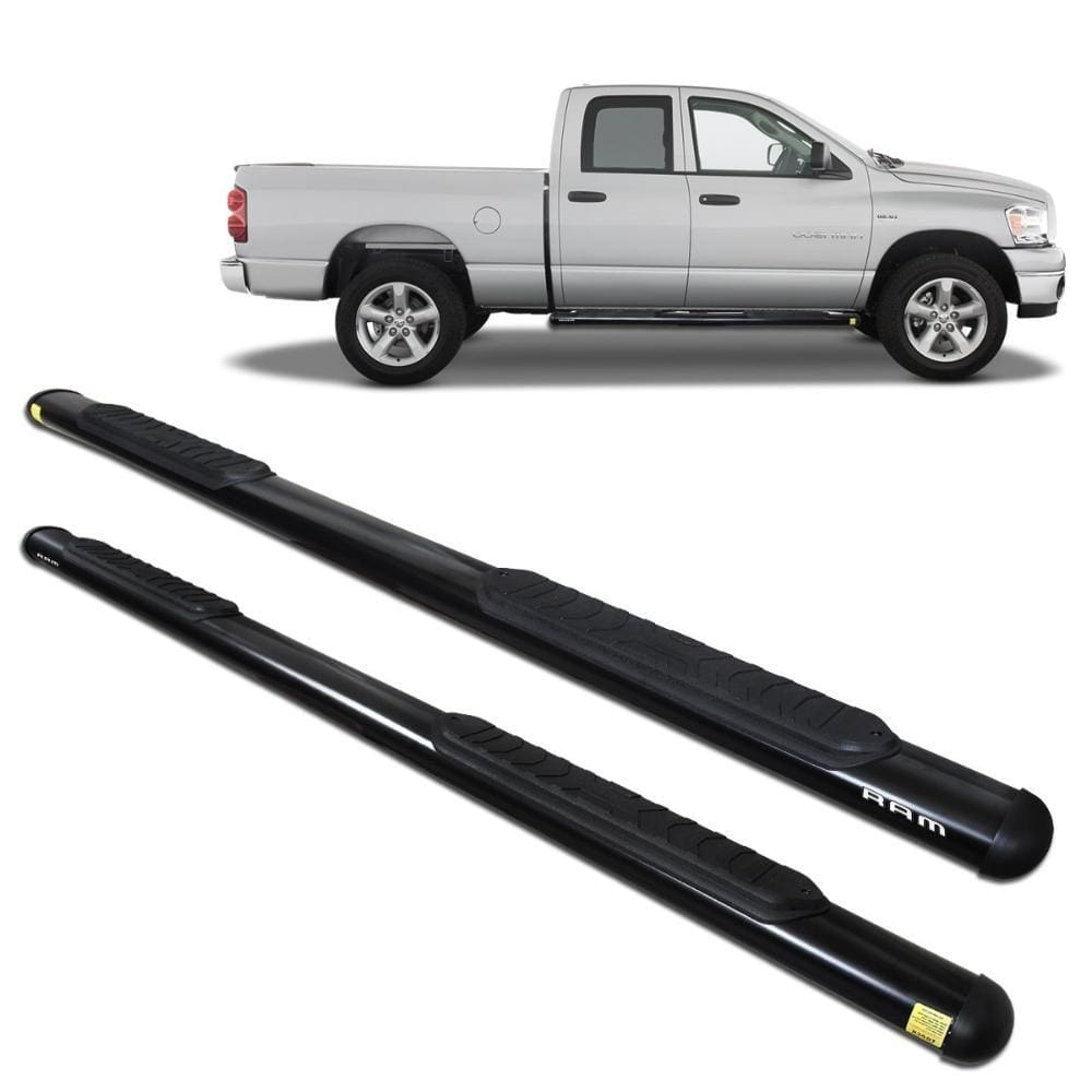 Estribo Dodge Ram CD 2009 a 2011 Oblongo Oval Preto Track