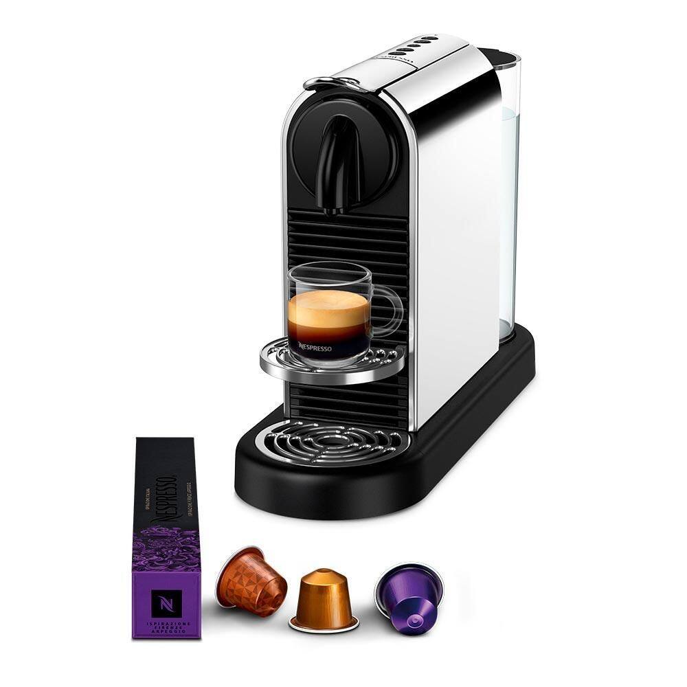 Cafeteira Nespresso CitiZ Platinum Titan para Café | Casas Bahia