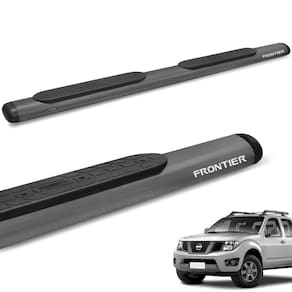 Estribo Lateral Frontier 2008 a 2016 Oval Oblongo Onix Grafite
