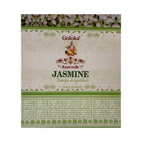 Incenso Cone Cascata com Fragrância de Jasmim
